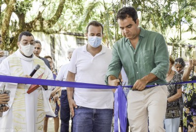 Prefeito de Paty e presidente da Funarte entregam 1ª parte da restauração da Aldeia de Arcozelo