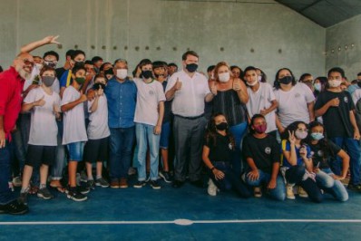 Prefeitura de Cabo Frio e UENF inauguram estação meteorológica e rádio estudantil na escola Edilson Duarte