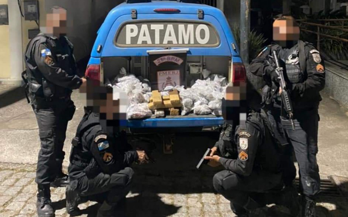 Drogas estavam em uma casa no bairro Bonsucesso