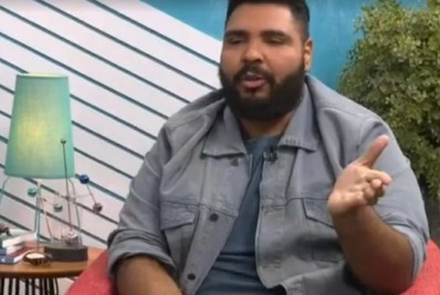 Paulo Vieira cita 'trelelê' de Ana Clara e Rodrigo no 'Big Terapia'