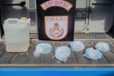 Polícia Militar apreende material do tráfico em Cabo Frio e Araruama