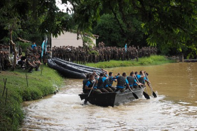 AMAN realiza Regata da Engenharia no Rio Paraíba do Sul