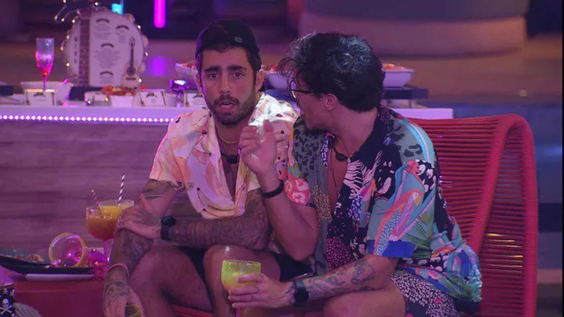 Eliezer e Pedro Scooby - reprodução da TV Globo