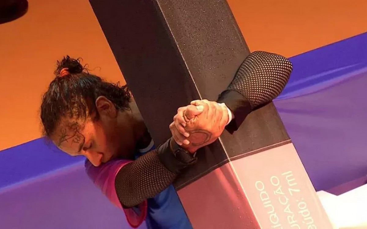 Lina é a última sister a continuar na disputa pela liderança em prova de resistência no 'BBB 22' - Reprodução/Globoplay