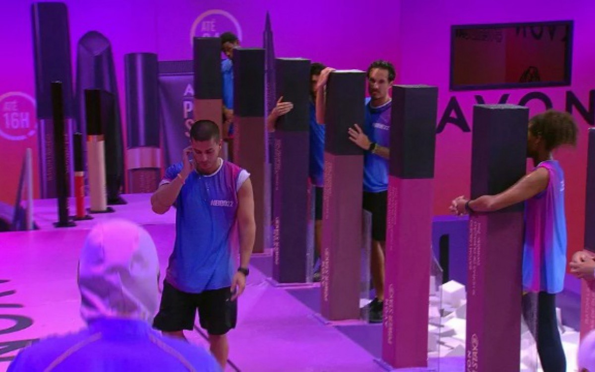 Arthur foi desclassificado da prova do líder - Reprodução/Gshow