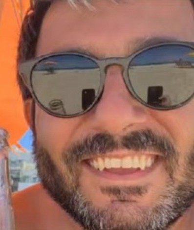 Carlos Alexandre Rezende, de 40 anos, passava férias no Rio e foi morto com um tiro na cabeça enquanto iria buscar a esposa que vinha de São Paulo - Reprodução/ SBT 