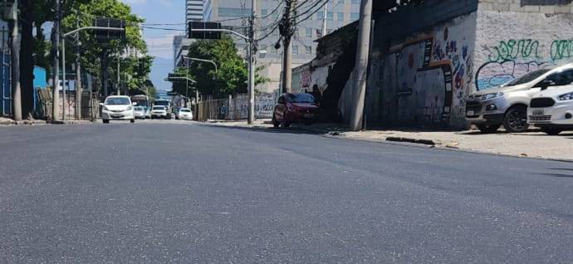 Avenida Salvador de S&aacute; e as ruas Eleone de Almeida, Jos&eacute; de Alencar e Paula Matos passaram por obras - Divulga&ccedil;&atilde;o / Prefeitura