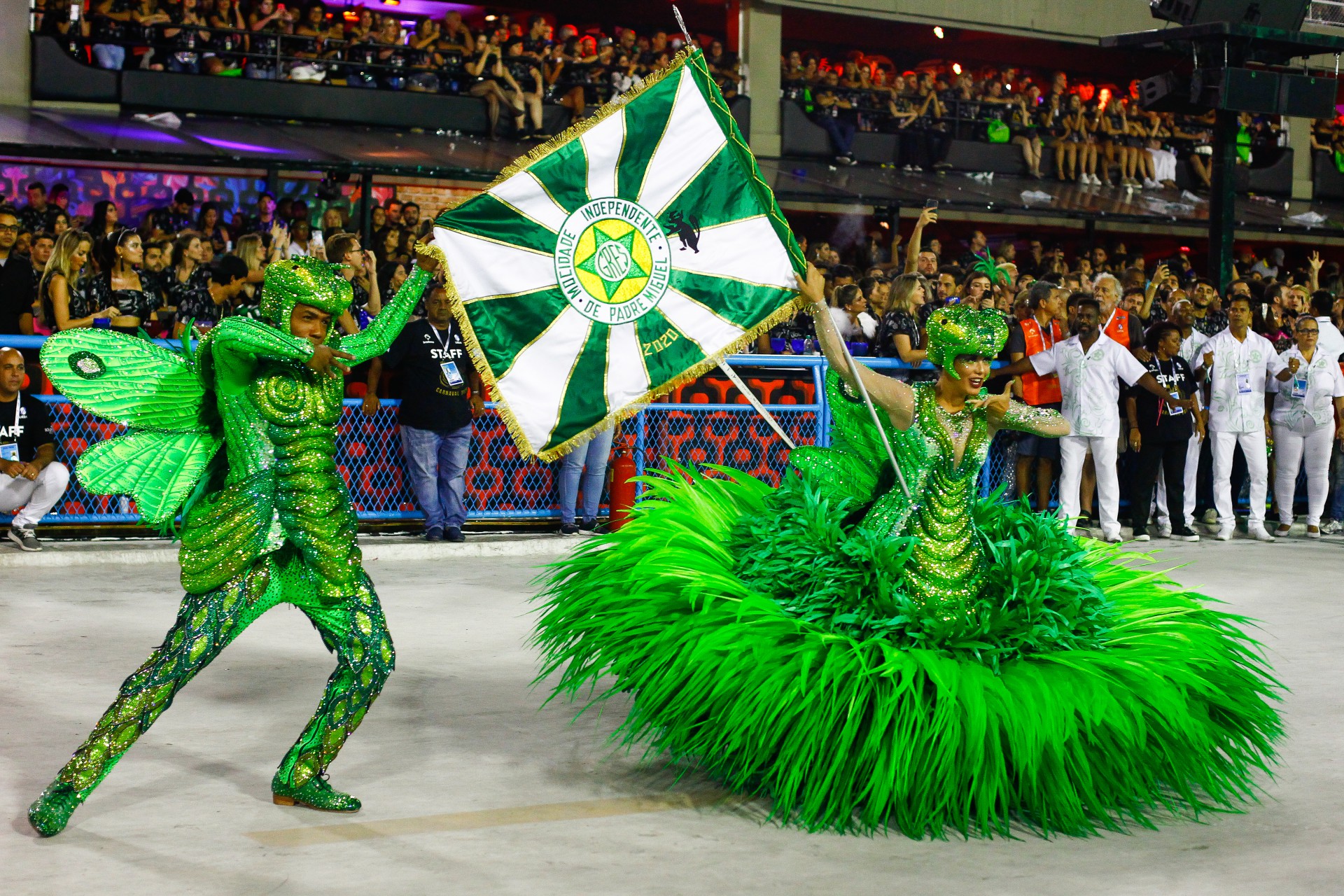 Rio de Janeiro, 25/02/2020  - Desfile da Mocidade. Foto: Luciano Belford/Agencia O Dia - Luciano Belford/Agencia O DIa  