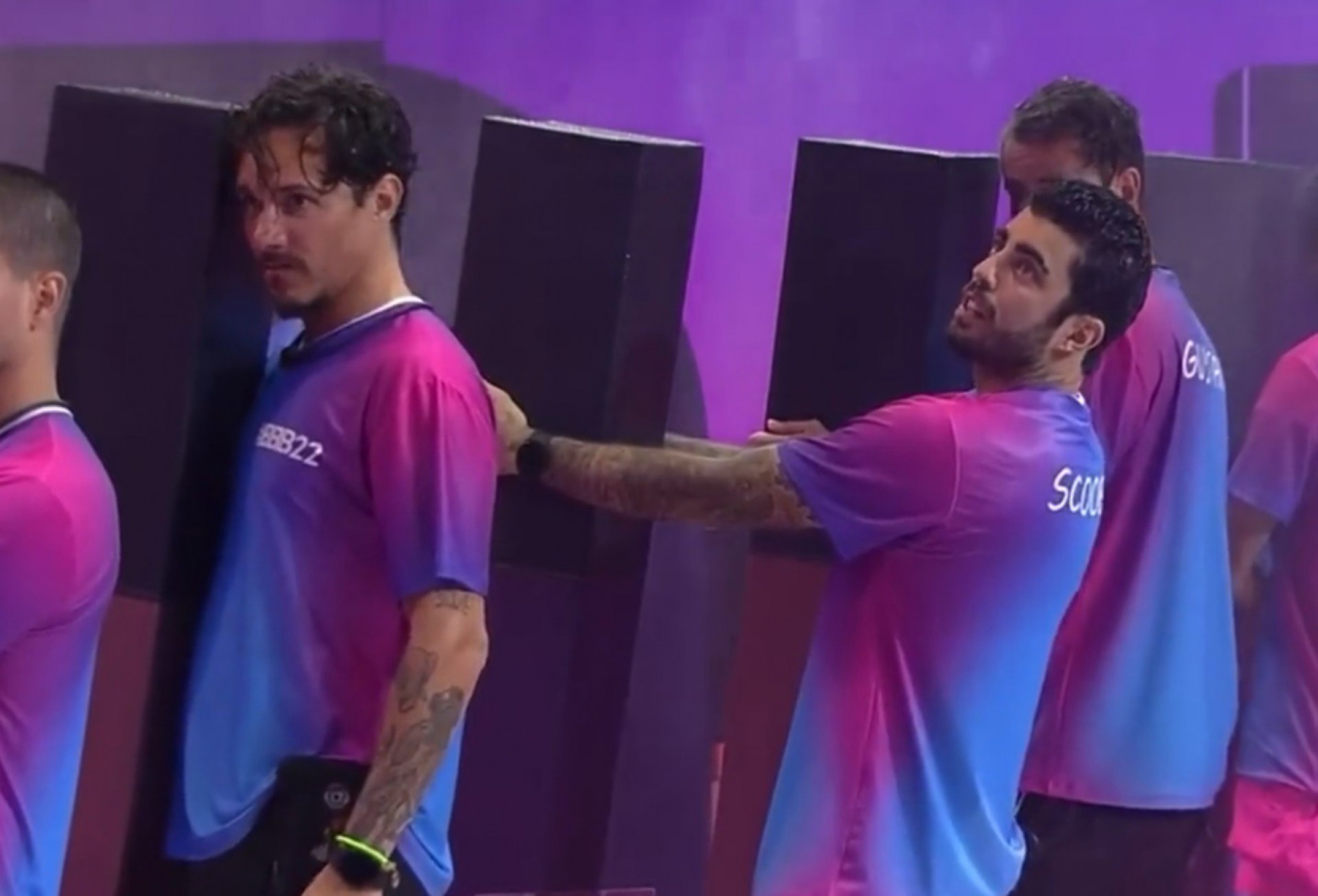 Pedro Scooby na prova do líder do 'BBB 22' - Reprodução da TV Globo