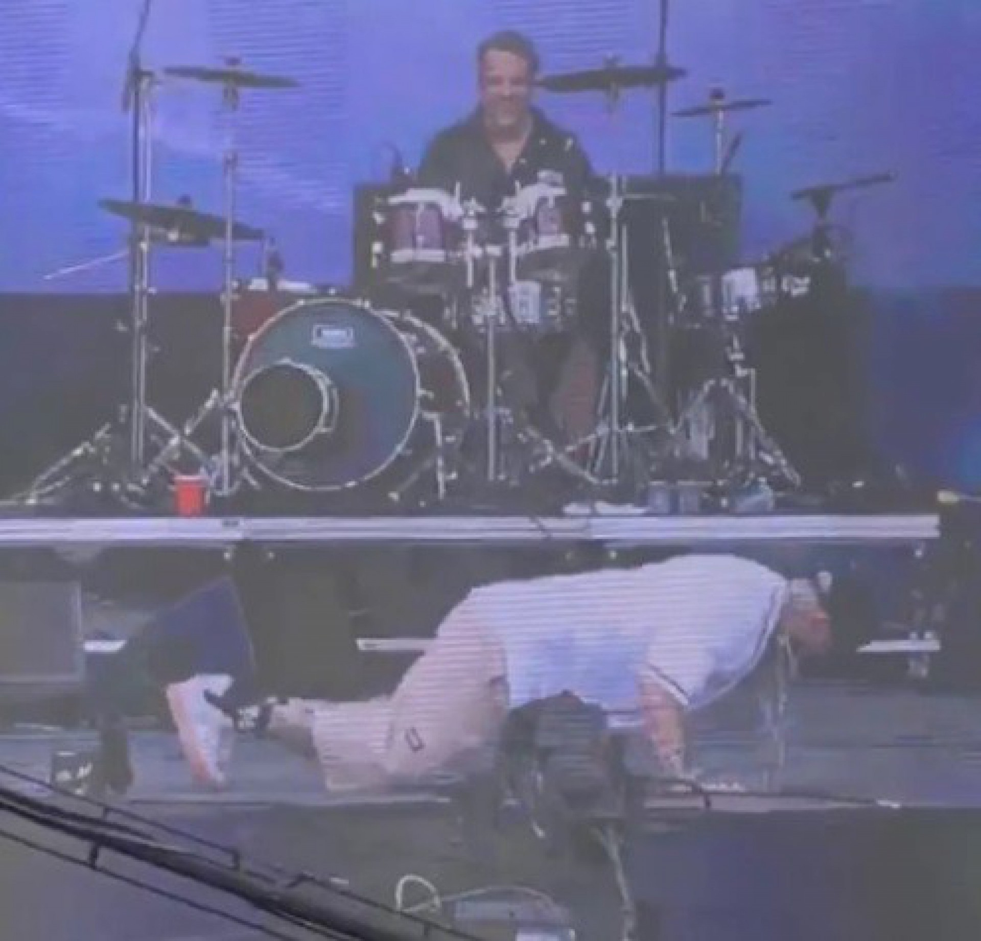 Tico Santta Cruz dança 