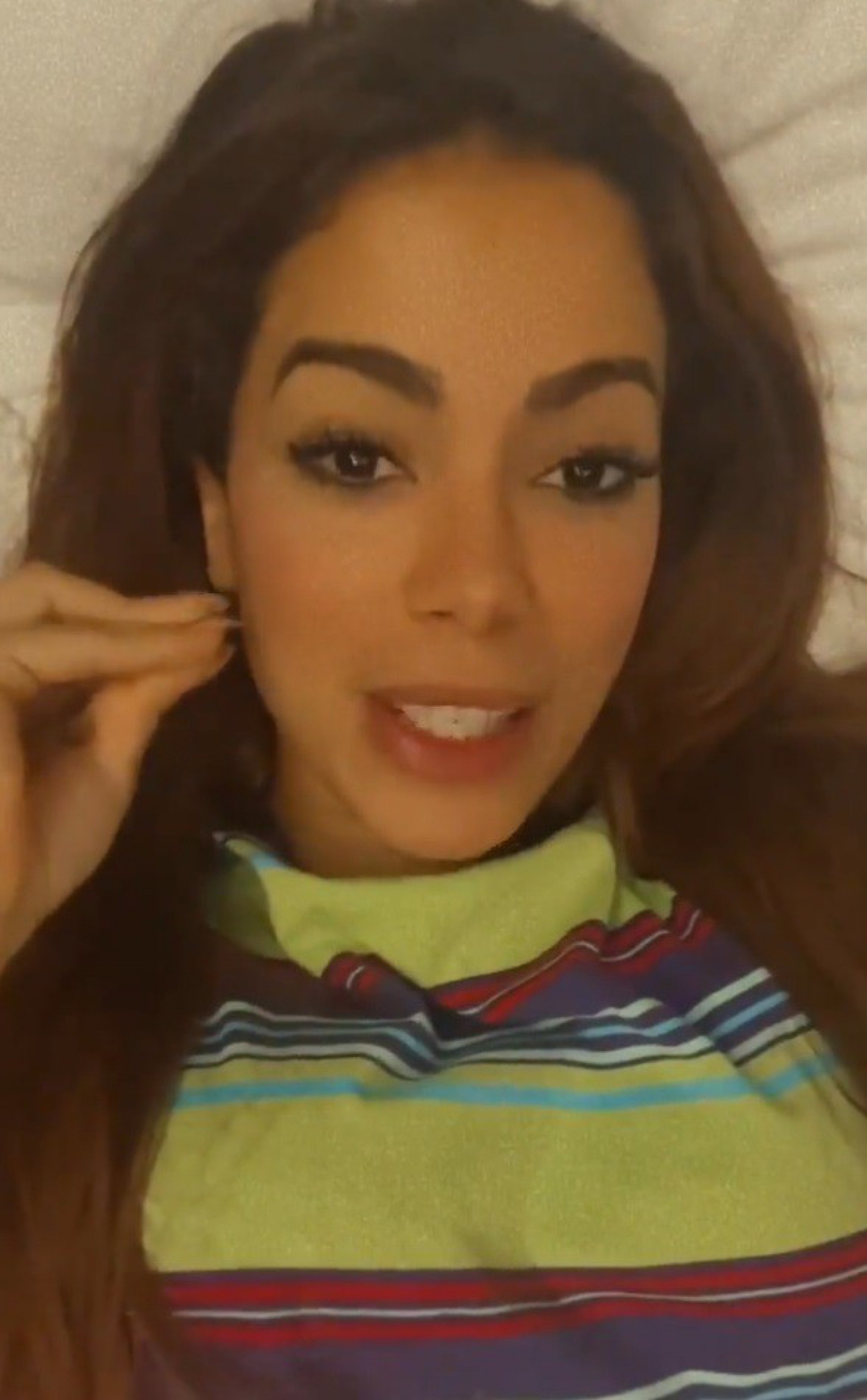 Anitta expressa seu descontentamento com a medida do TSE - Reprodução / Instagram