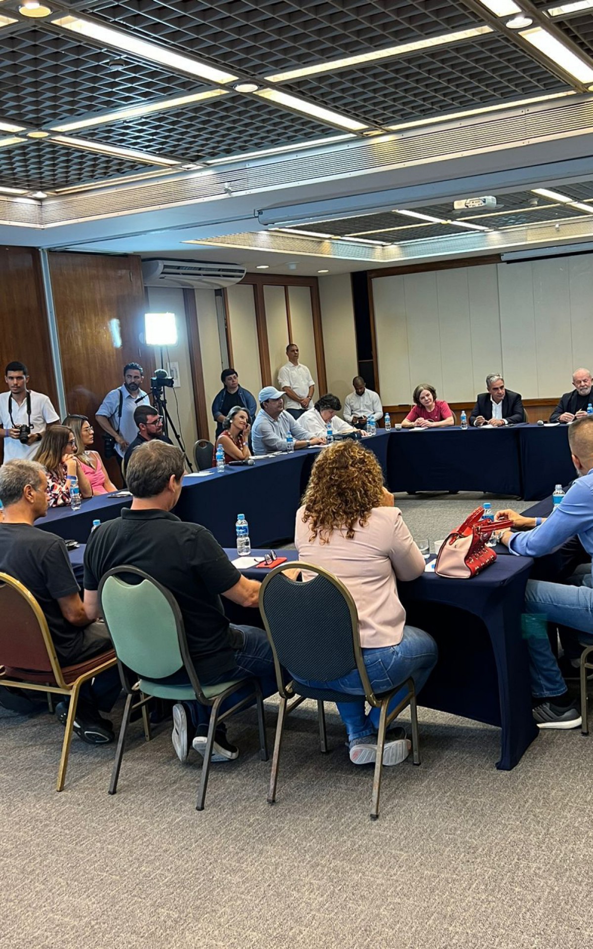 Reuni&atilde;o na parte da manh&atilde; com diret&oacute;rio estadual 