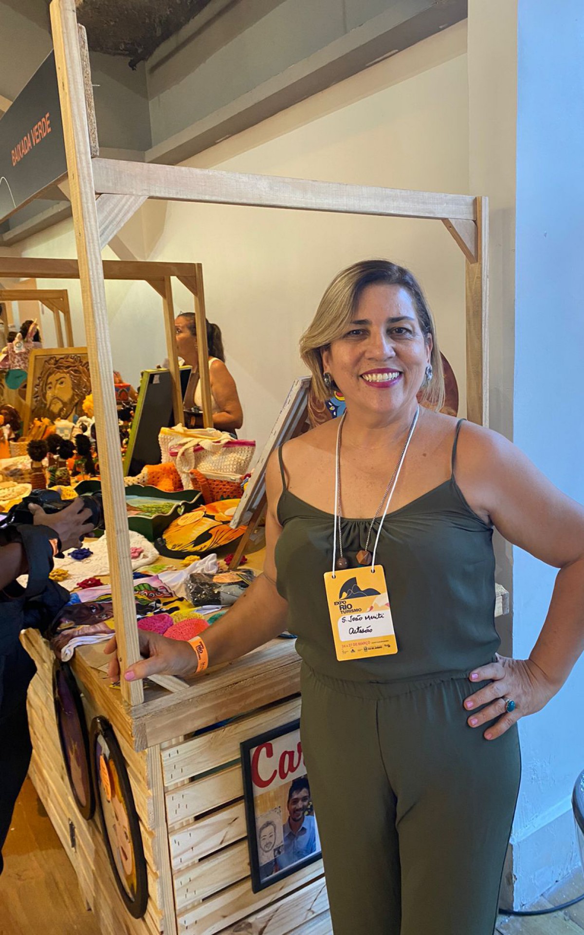 Rita Vianna, artes&atilde; e artista pl&aacute;stica de S&atilde;o Jo&atilde;o de Meriti