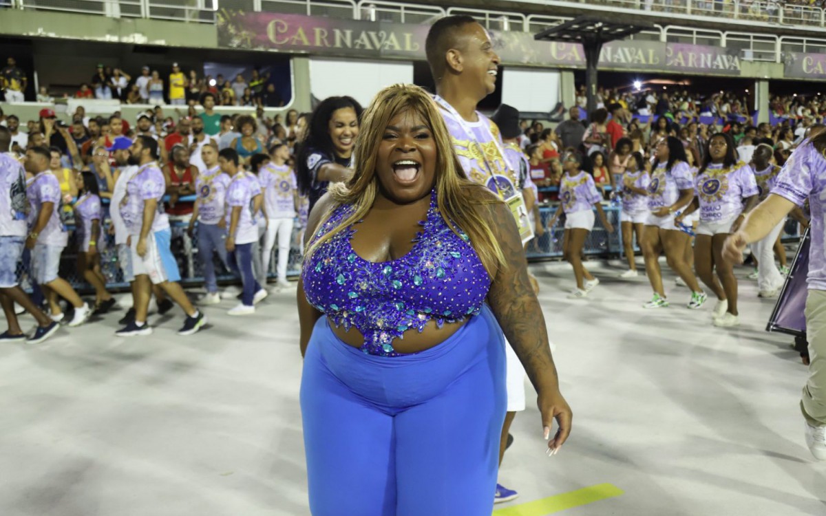 Jojo Todynho no ensaio técnico da Beija-Flor de Nilópolis - Daniel Pinheiro /AgNews 