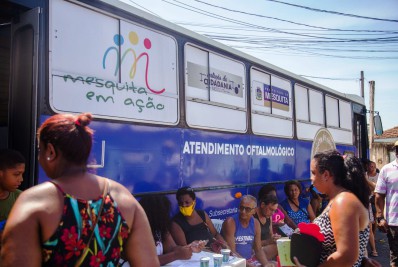 Mesquita em Ação: Assistência Social visita Santa Terezinha e registra 1.400 atendimentos em ação social