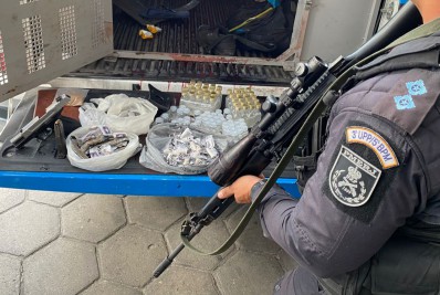 Acusado de tráfico é ferido após troca de tiros com PMs no Rio Comprido