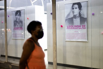 Exposição sobre mulheres na política passa a ser itinerante em Volta Redonda