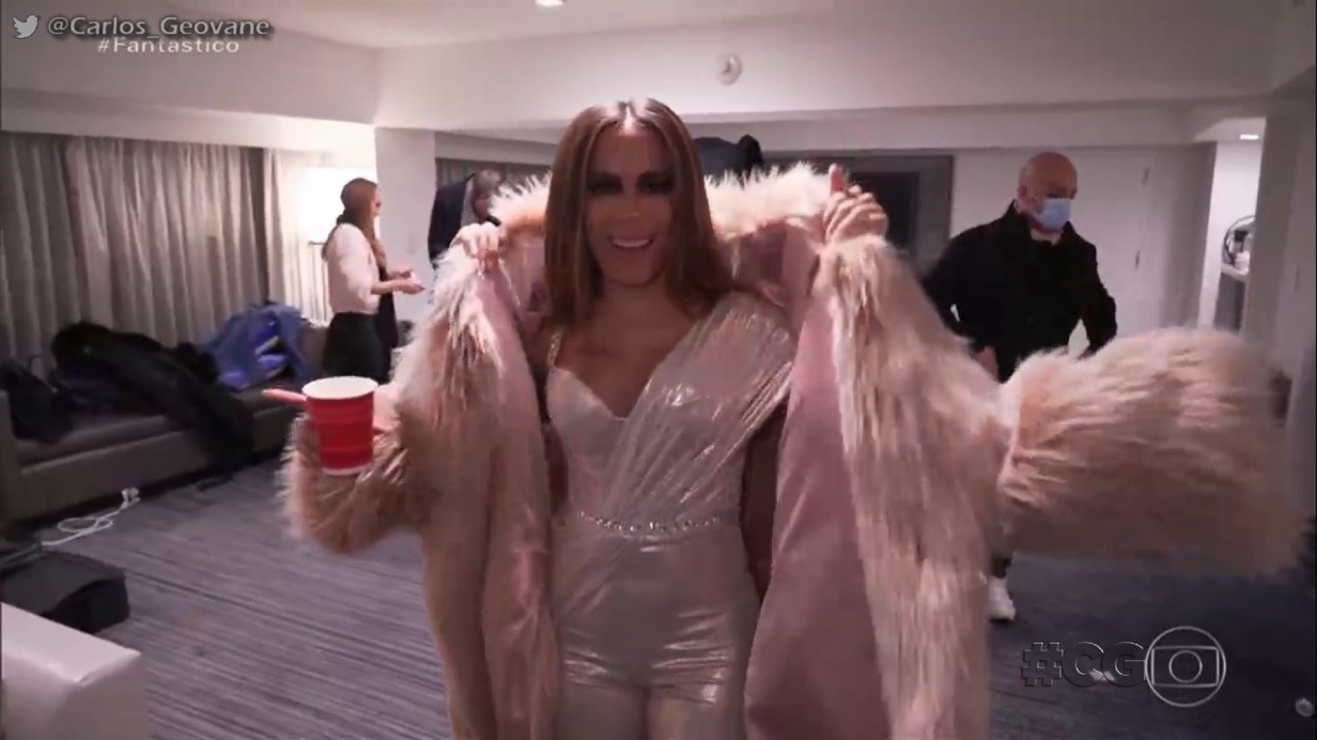 Anitta no 'Fantástico' - Reprodução