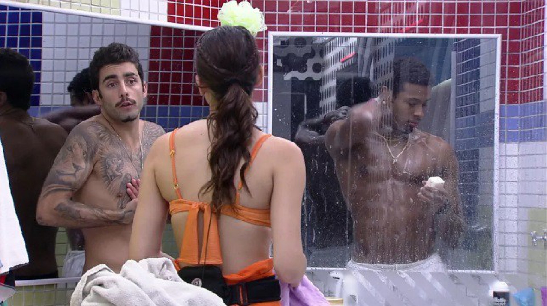 Eslovênia confrontou Pedro Scooby - Reprodução/Gshow