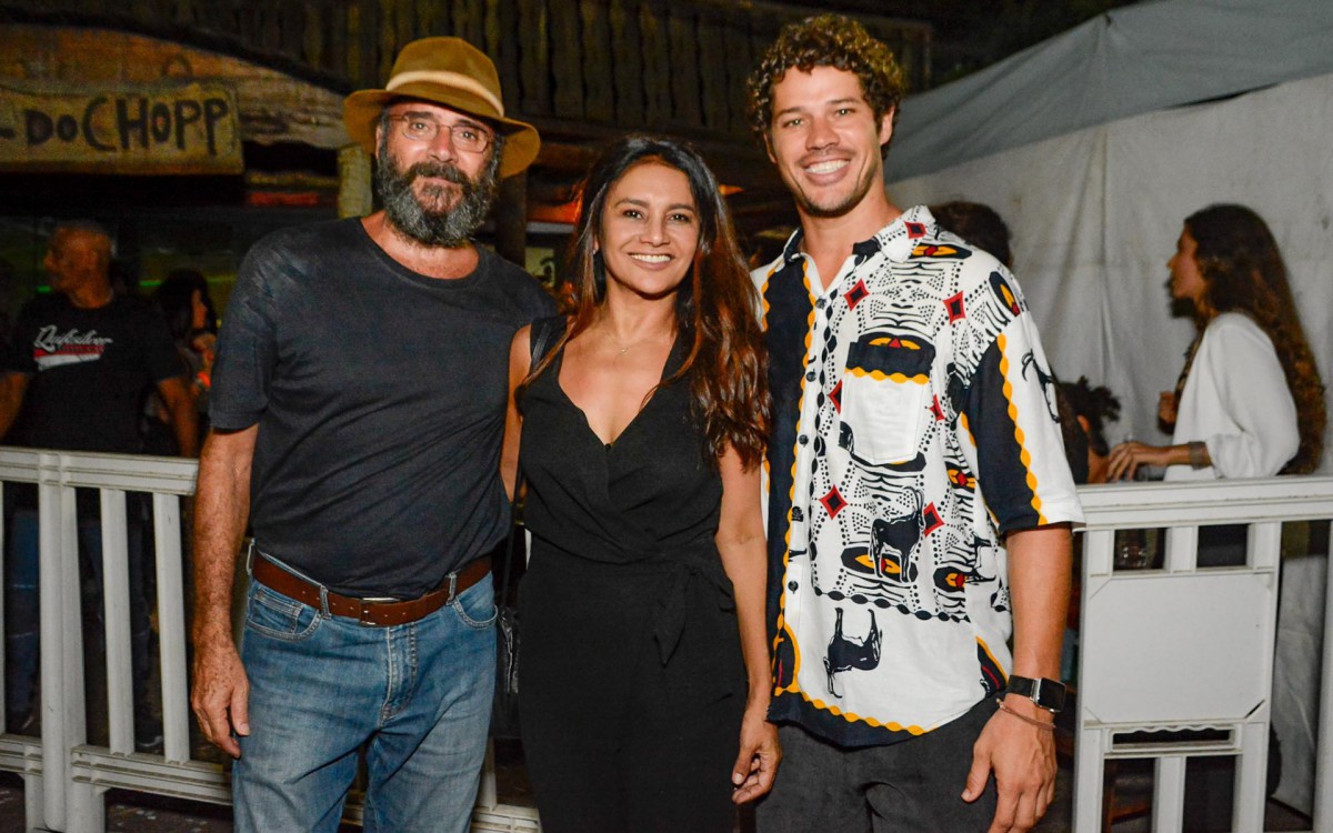 Almir Sater, Dira Paes e Jos&eacute; Loreto