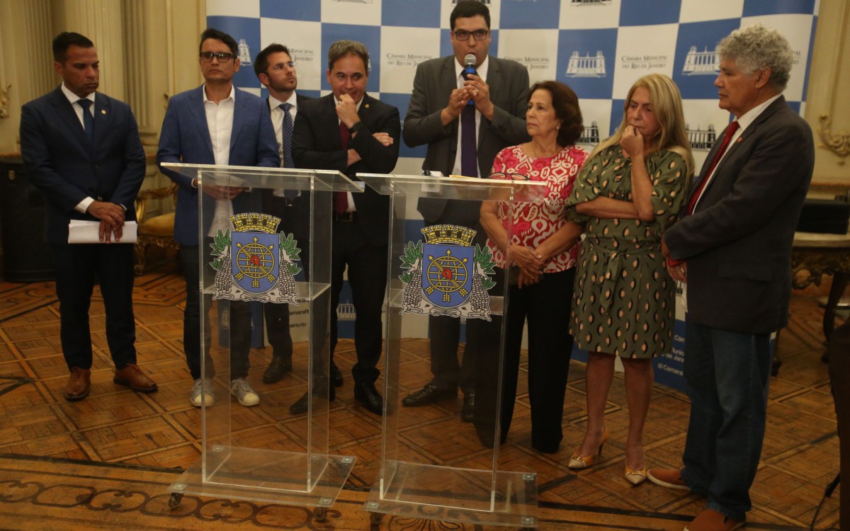 Rio,29/03/2022- CENTRO,Camara dos Vereadores,Reuniao do Comite de Etica da Camara de Vereadores, para analisar as denuncias contra o Vereador Gabriel Monteiro. Na foto. Comissao de Etica da Camara.Foto: Cleber Mendes/Agência O Dia       - Cleber Mendes/Agência O Dia