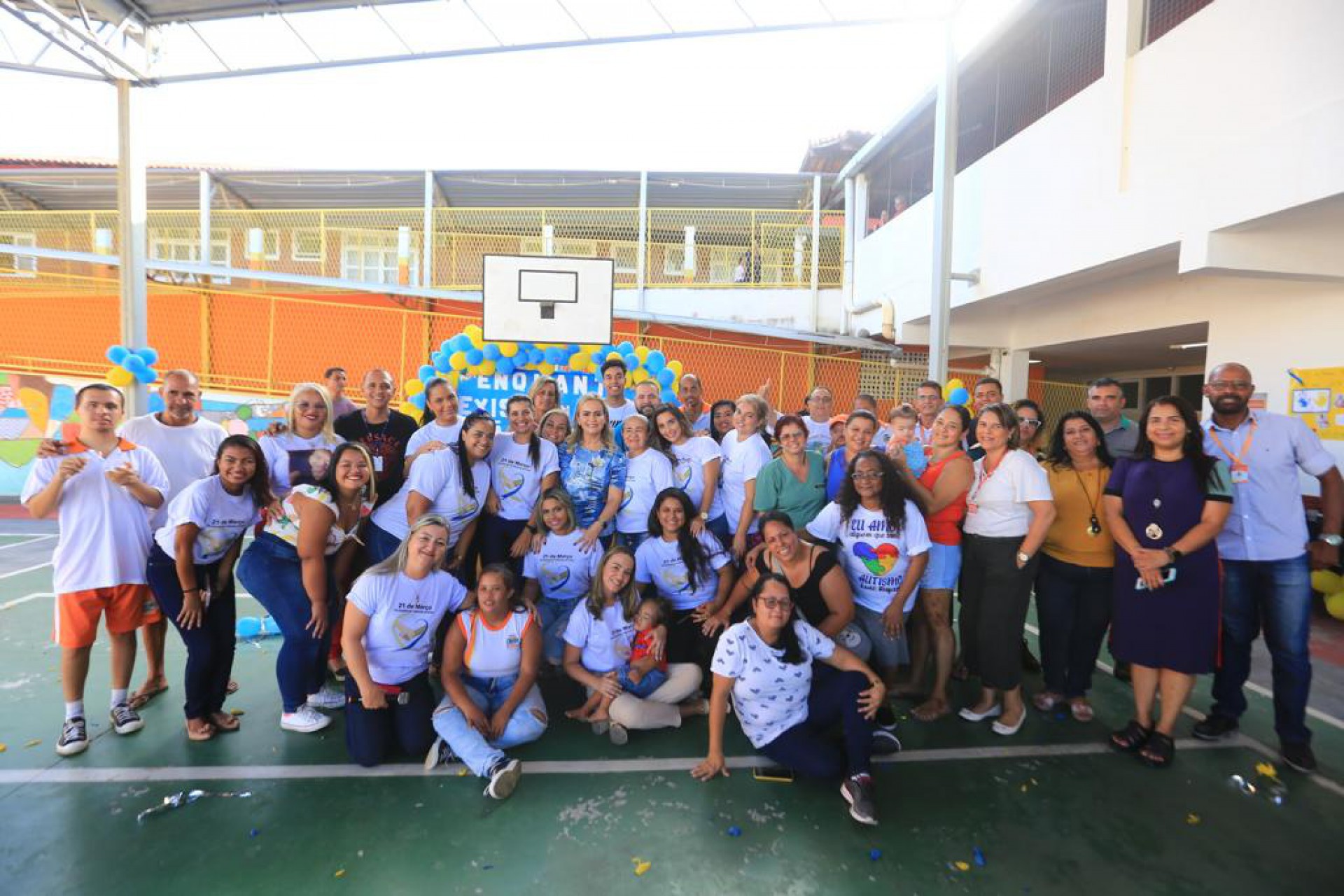 O encerramento do evento foi com uma confraterniza&ccedil;&atilde;o dos funcion&aacute;rios da institui&ccedil;&atilde;o e de outros setores - Matheus Breda/PMBR