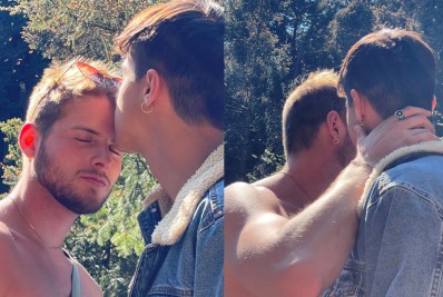 Ex-BBB Daniel Lenhardt surge com homem misterioso e declara: 'Meu coração se apaixonou'