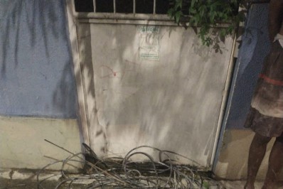 Homem é flagrado furtando cabos de aço no Restaurante Popular em Barra Mansa