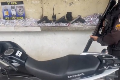 Confronto entre PMs e criminosos acaba com um preso e três baleados