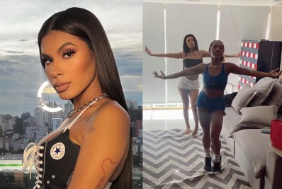 Pocah faz aulas de samba com princesa de bateria da Paraíso do Tuiuti: 'A maioral'