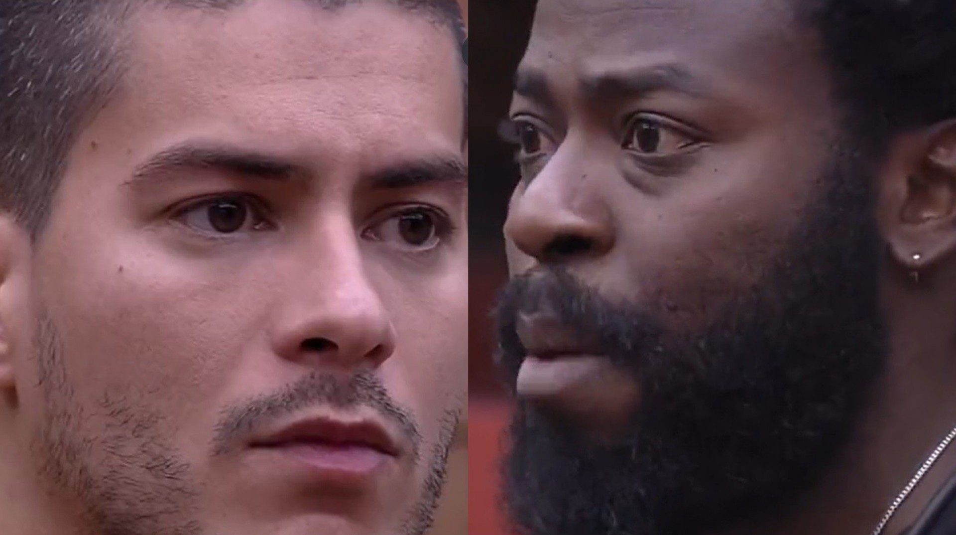 Douglas Silva e Arthur Aguiar conversam no 'BBB 22' - Reprodução da TV Globo