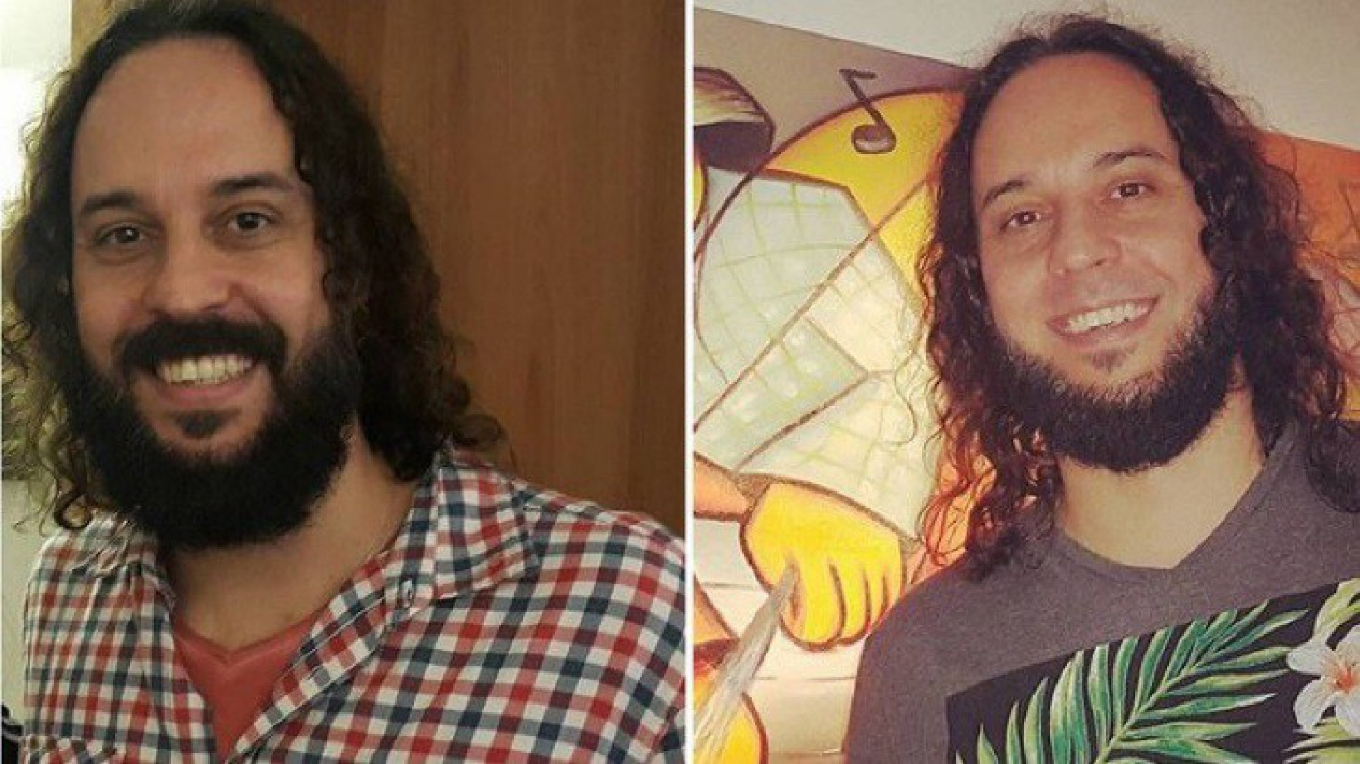 Gabriel O Pensador revela ter pedido o bigode por conta da alopecia - Reprodução