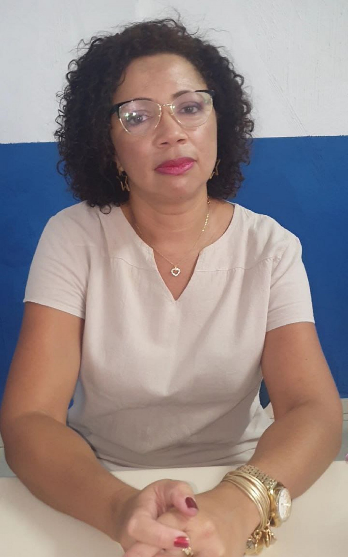 Sheila Barros, professora e gestora da Escola Municipal Professor Jansem Pereira de Melo, em S&atilde;o Jo&atilde;o de Meriti