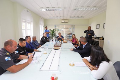 Prefeito de Búzios tem encontro com representantes de Segurança Pública do município