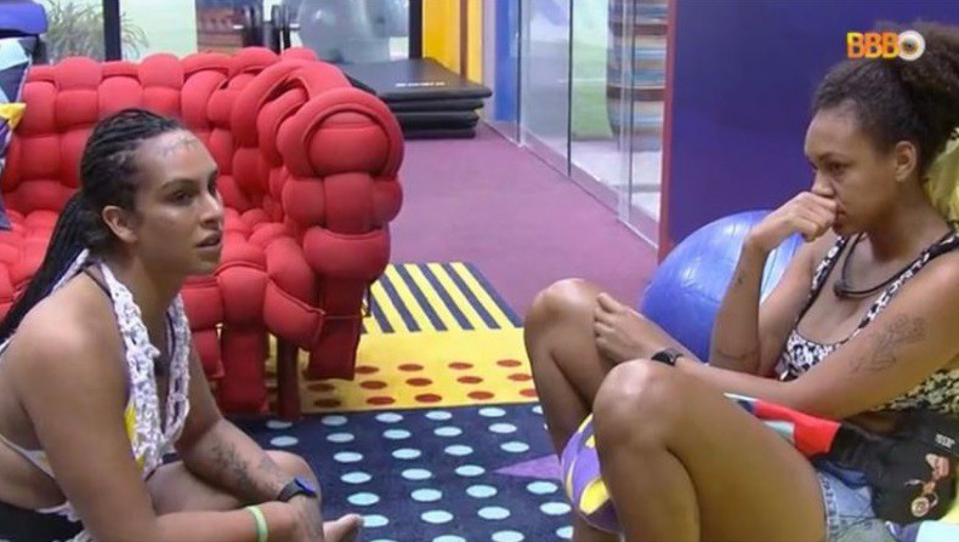 Eslovênia comenta aproximação com as comadres - Reprodução/Gshow