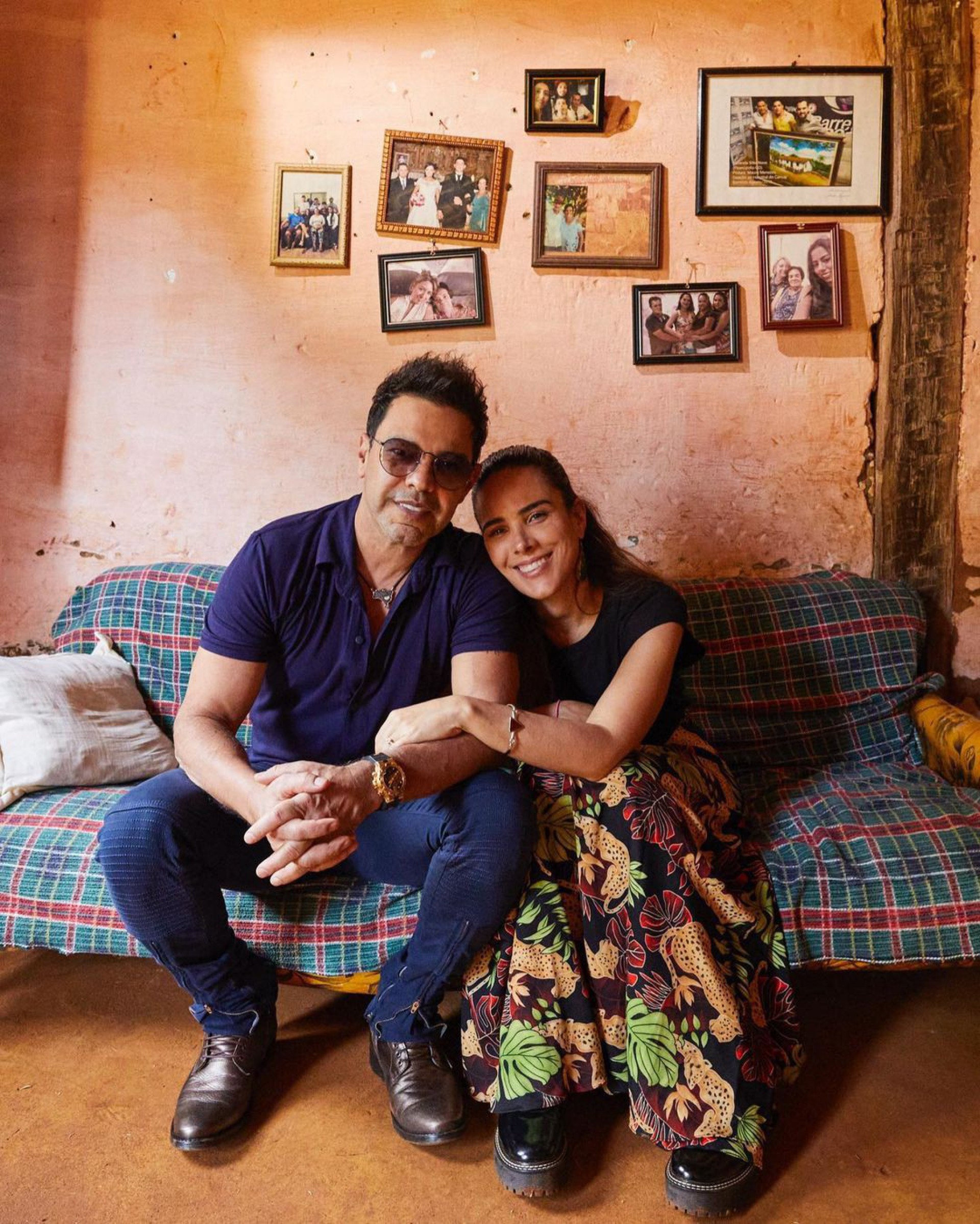 Wanessa Camargo com o pai, Zez&eacute; Di Camargo  - Reprodu&ccedil;&atilde;o/Instagram