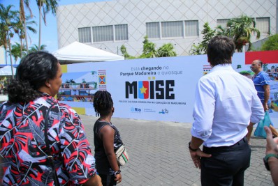 Prefeitura e Orla Rio dão início às obras no Quiosque Moïse na Zona Norte