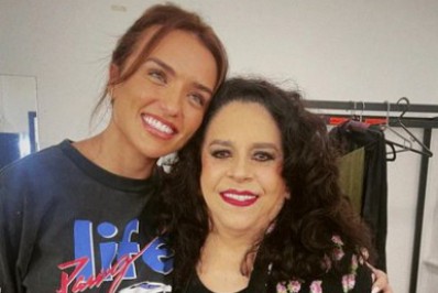 Rafa Kalimann encontra Gal Costa e se emociona: 'Quase não dormi'