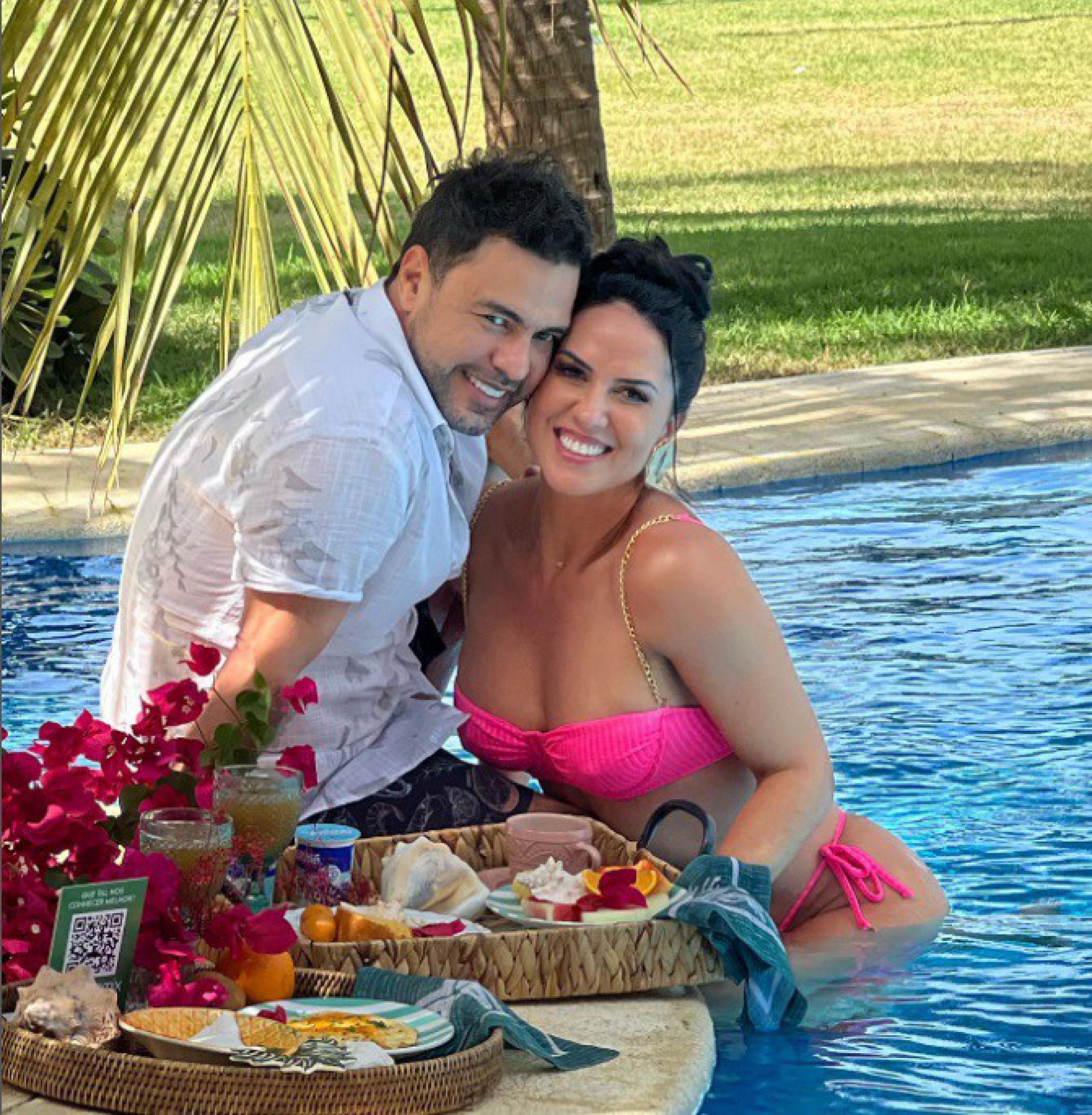 Graciele Lacerda e Zezé Di Camargo - Reprodução/Instagram