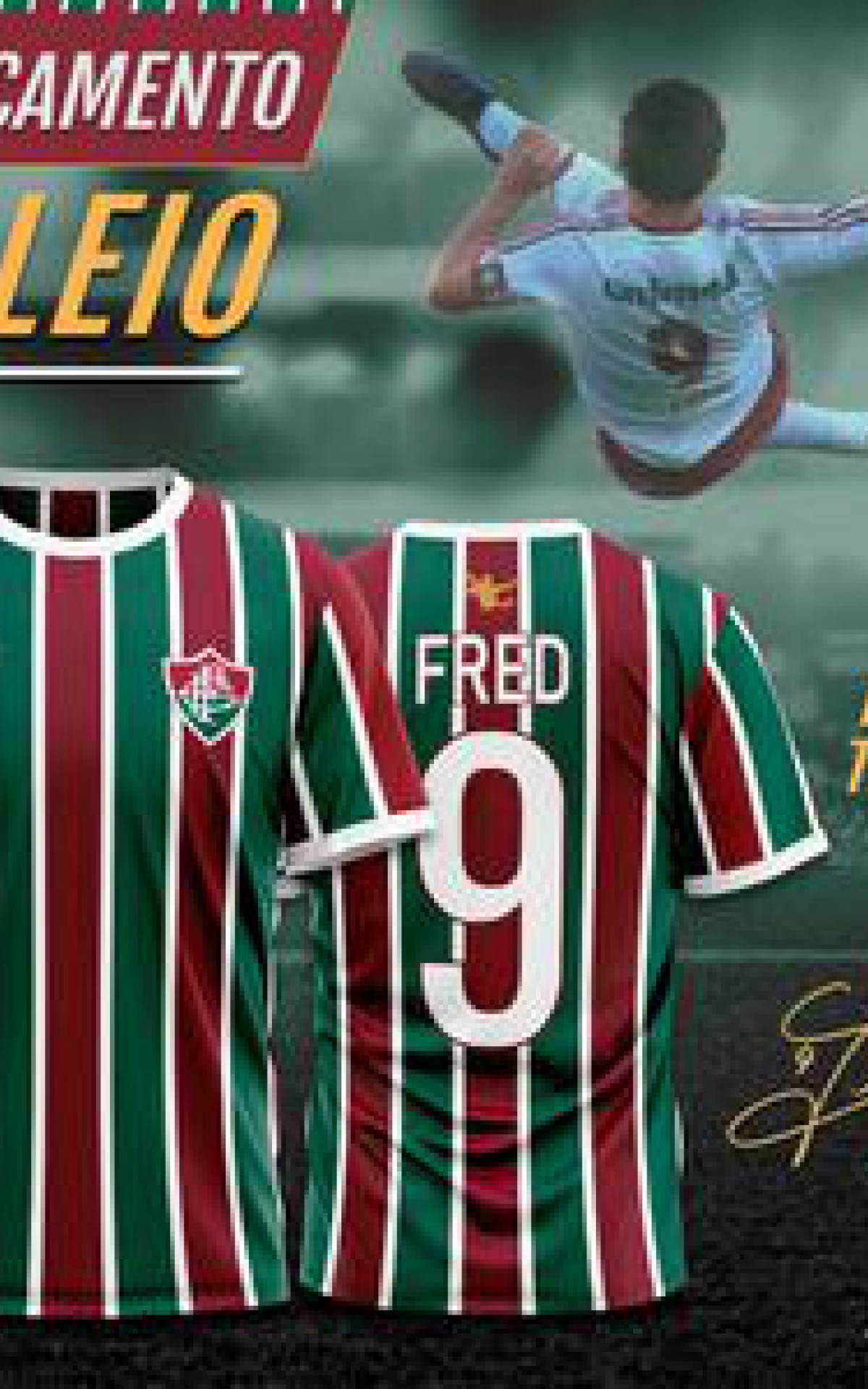 Braziline lança peça e homenageia Fred, do Fluminense - Foto: Divulgação/Braziline