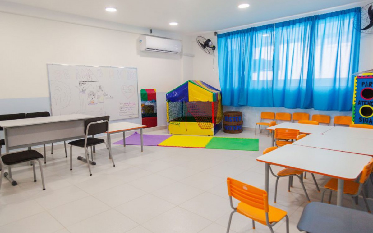 Nova unidade esteve aberta para que pais e respons&aacute;veis conhecessem o espa&ccedil;o antes do come&ccedil;o das aulas 