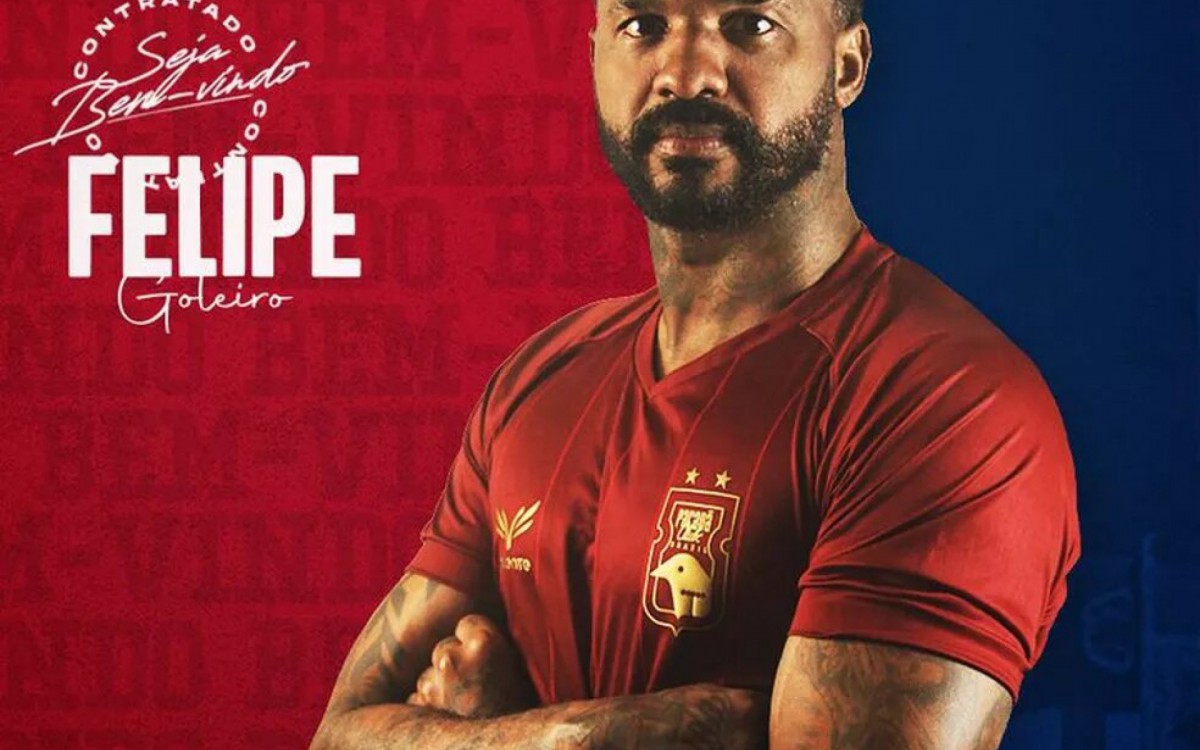 Goleiro Felipe &eacute; anunciado pelo Paran&aacute; Clube