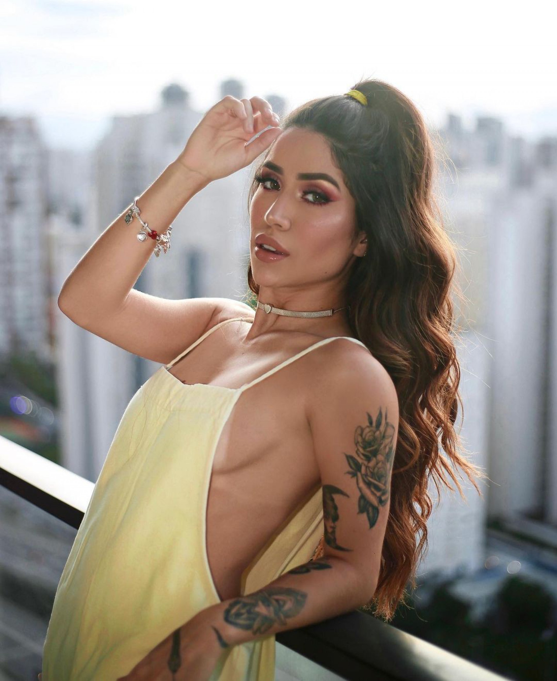 A influenciadora Marie Venture teve ferimentos leves após sofrer acidente de carro - Reprodução/Instagram