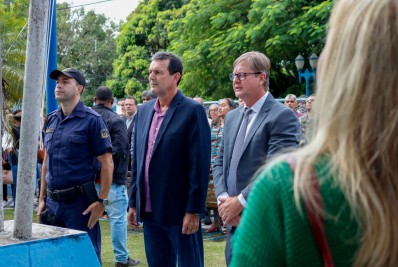 Irineu Nogueira e Denilson Sampaio iniciam primeiro dia na prefeitura