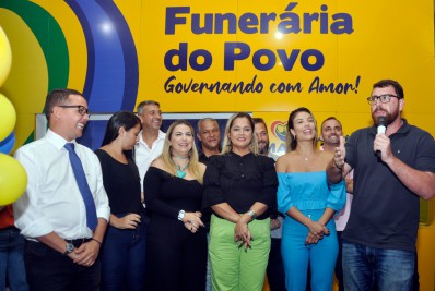Magé inaugura Funerária do Povo