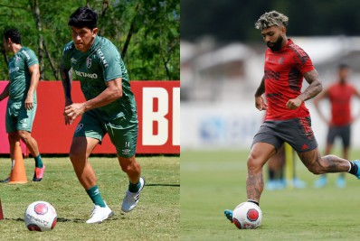 Na briga por artilharia e pelo título: Cano e Gabigol são esperança da dupla Fla-Flu