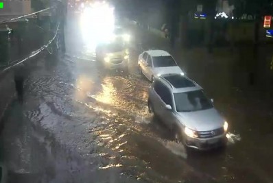 Cidade entra em estágio de alerta por causa de temporal