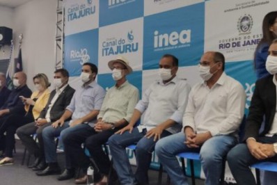 Serviço de engorda da orla de Iguaba Grande é confirmado durante lançamento da dragagem do Canal do Itajuru