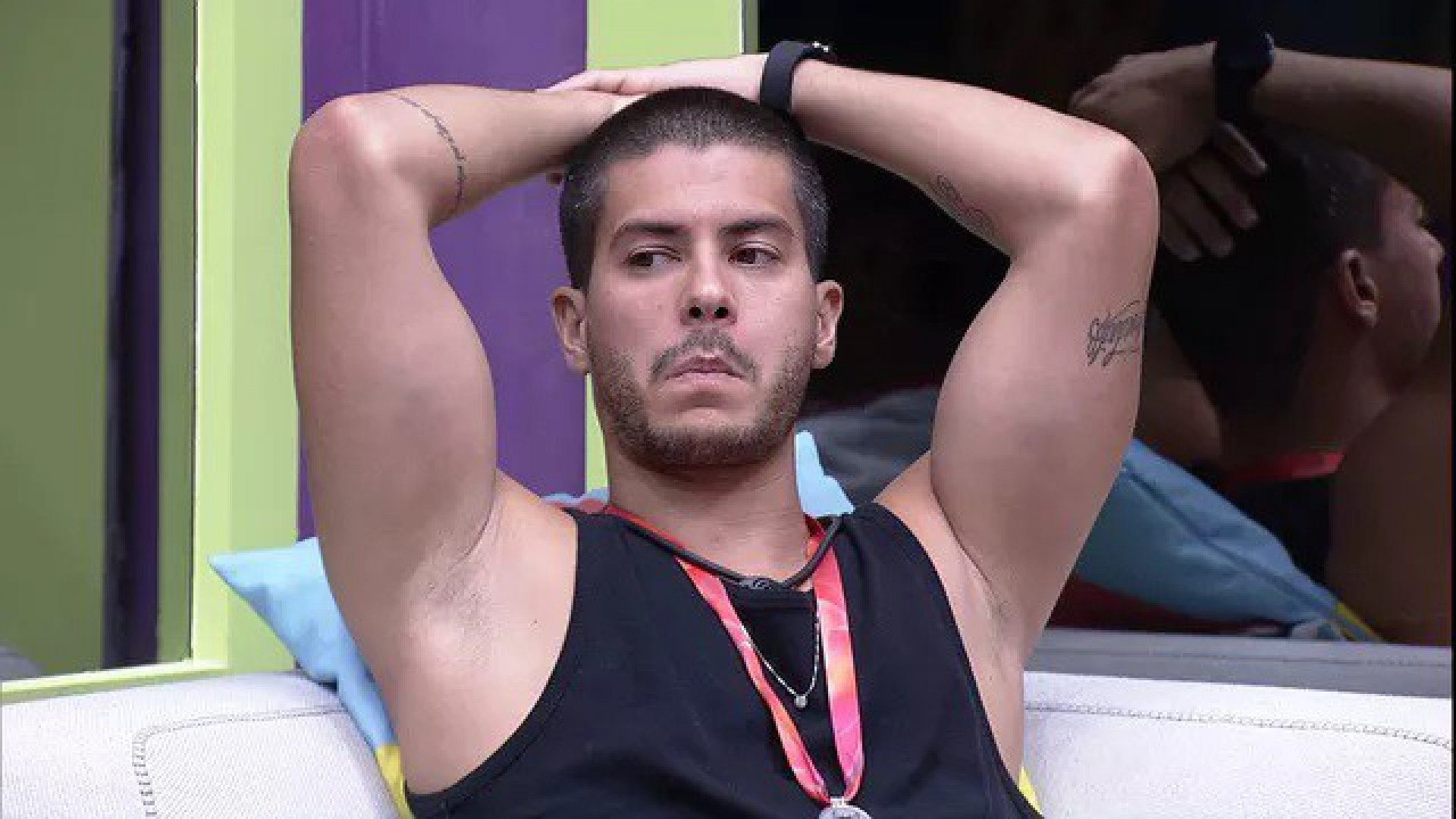 Arthur Aguiar no 'BBB 22' - Reprodução da TV Glob