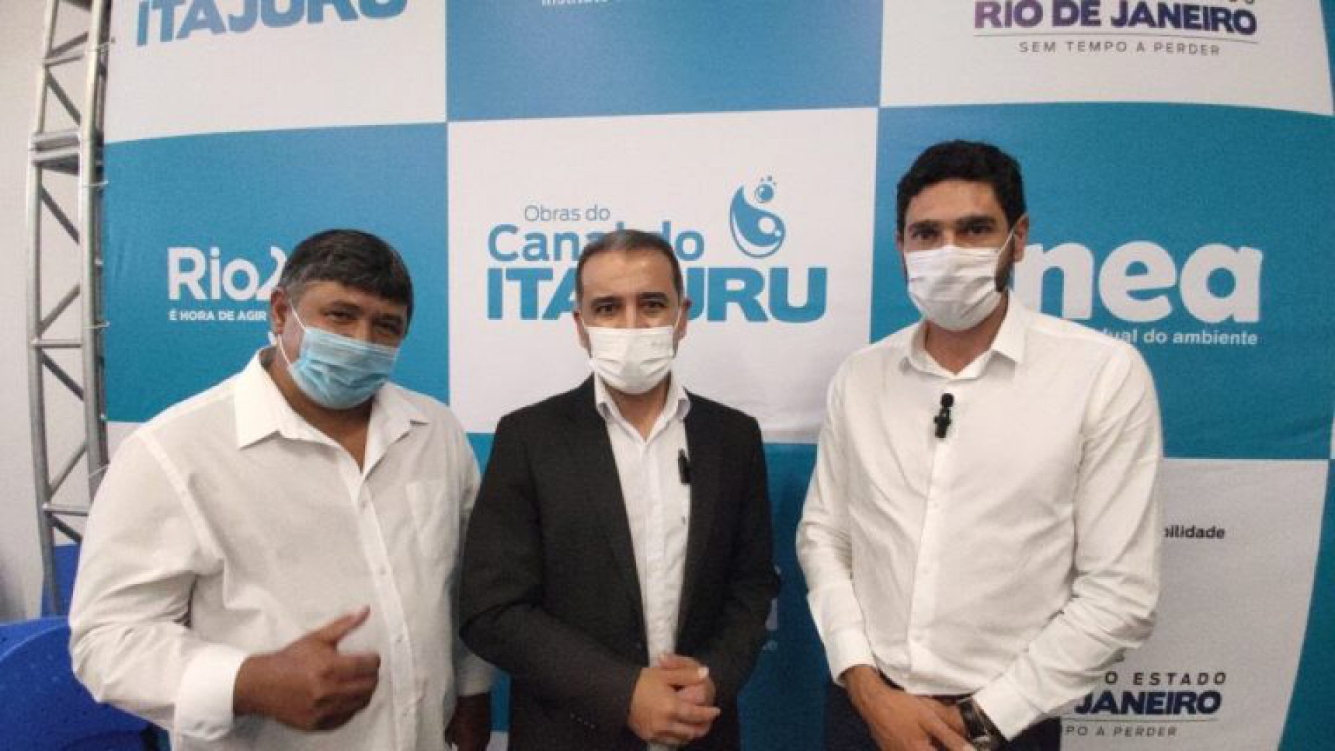 Serviço de engorda da orla de Iguaba Grande é confirmado durante lançamento da dragagem do Canal do Itajuru - ASCOM de Iguaba